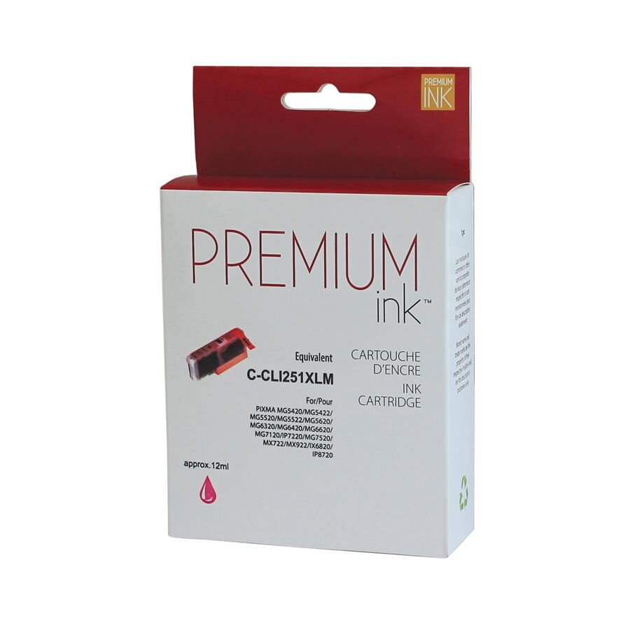 Canon CLI-251XL Magenta Alternative Premium Ink